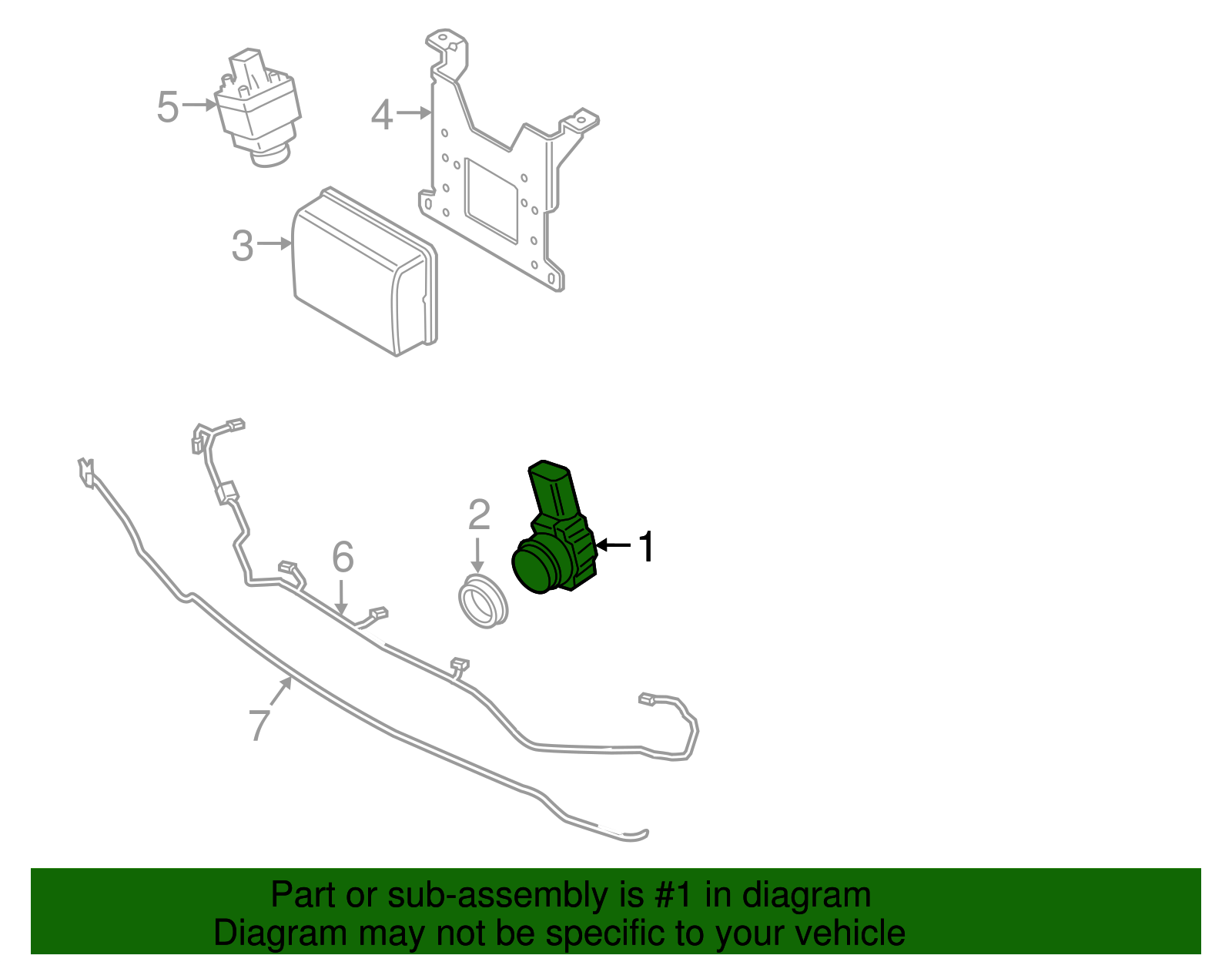 Park Sensor - BMW (66209312623)