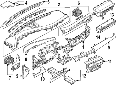 Instrument Panel for 2024 Ford Mustang #0