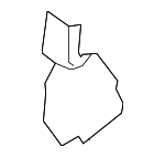 68925EL00A - Body: Side Trim Bracket for Nissan Image