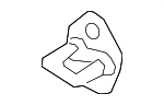 81450A9100 - Body: Door Lock Striker Plate for Kia Image