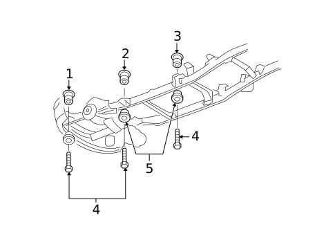 Frame & Components for 2007 Dodge Ram 1500 #3