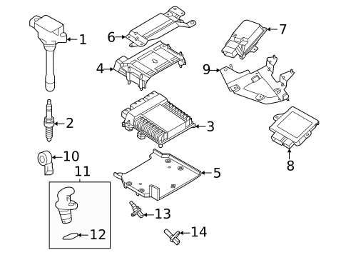 Sensors for 2026 Nissan Murano #0