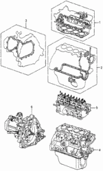 20011676680 - : Transmission Assembly (5-Speed) for Honda Image