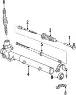 4106180 - Steering: Tie Rod End for Mopar Image