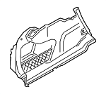 51477910893 - Body: Trunk Side Trim for BMW: 330e, 330e xDrive Image