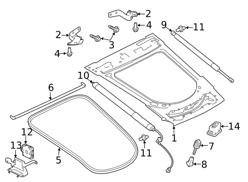 Gate & Hardware for 2017 Jaguar F-Type #0