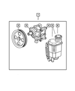 5073240AA - : Power Steering Pump for Mopar Image