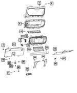 6YS63TX7AA - : Instrument Panel Drawer for Mopar Image