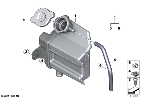 Expansion Tank for 2021 BMW-Motorrad CE #0