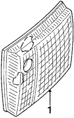 893945225B - Electrical: Lens &amp; Housing for Audi: 80, 80 Quattro Image