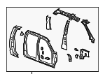 5142317AB - Body: Uniside Assembly for Mitsubishi: Raider Image