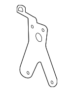 12593823 - Engine: Cover Bracket for Buick: LaCrosse, Lucerne | Pontiac: Grand Prix Image