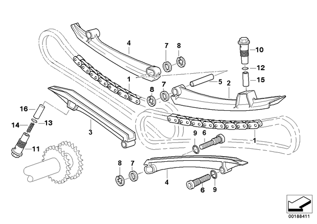 7119900244 - : Gasket Ring - A10X15-Al for BMW-Motorrad Image