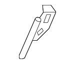 11452F0010 - Engine: Guide Tube for Toyota: Avalon, Camry, Crown, Crown Signia, Grand Highlander, Highlander, RAV4, RAV4 Prime, Sienna, Venza Image