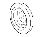 1347025020 - Engine: Crankshaft Pulley for Toyota: Avalon, Camry, Crown, Crown Signia, Grand Highlander, Highlander, RAV4, RAV4 Prime, Sienna, Venza Image