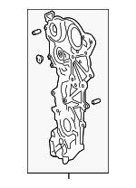 11320F0010 - Engine: Outer Timing Cover for Toyota: Avalon, Camry, Grand Highlander, Highlander, RAV4, Sienna Image