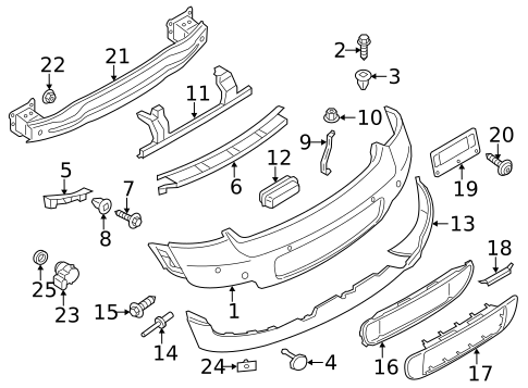 Parking Aid for 2014 Mini Cooper Countryman #0