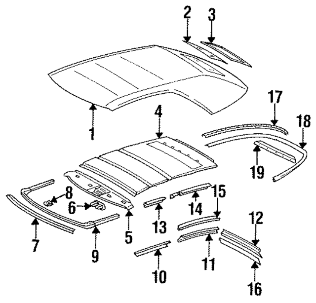 12477012829B51 - Body: Cover for Mercedes-Benz Image