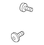 N90930503 - : Hinge Bolt for Audi: A7 Quattro, e-tron GT, RS7, S7 Image