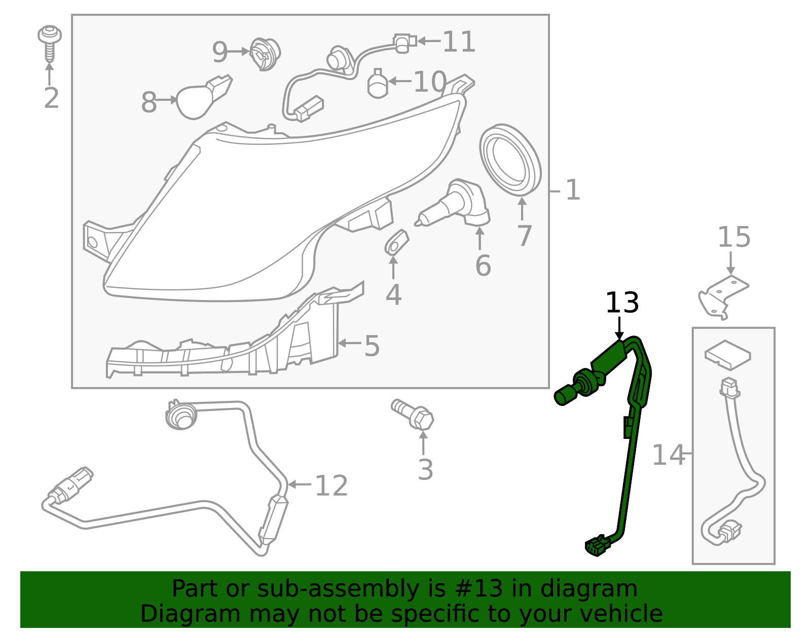 2013-2019 Ford Police Interceptor Utility Wire EB5Z-13411-C | Ford OEM ...