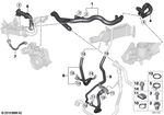 11537808111 - : Coolant Hose for BMW Image