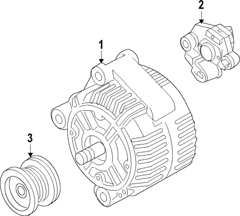 Alternator for 2014 Volvo XC60 #1