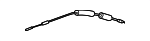 72633TX6A01 - Body: Lock Cable for Acura: ILX Image