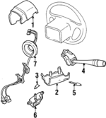XF2Z3530AA - Steering: Column Cover for Ford: Windstar Image
