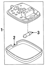 F4BZ13776A - Body: Lamp Assembly for Ford: Aspire Image