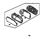 94001AR051 - : Instrument Cluster for Genesis: GV70 Image