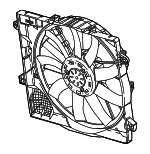 68518025AA - : Fan Assembly for Jeep: Wrangler Image