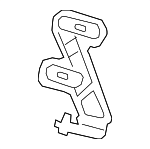 39111THRA00 - Body: Radio Chassis Mount Bracket for Honda: Odyssey Image
