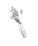 68656486AA - Fuel and Accelerator Pedal: Accelerator Pedal for Mopar Image