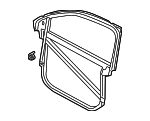 95553135402 - Body: Window Frame for Porsche: Cayenne Image