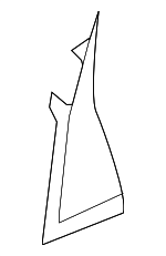 95553190101 - Body: Front Cover for Porsche: Cayenne Image