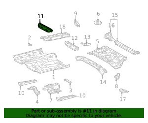 2003-2008 Pontiac Vibe Front Cross-Member 88970832 | Applegate ...