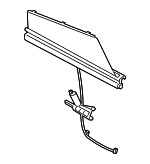 971861333F6W0 - Body: Sunshade for Porsche: Panamera Image