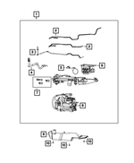 68496113AD - : Air Suspension Compressor Assembly for Ram: 1500 Image