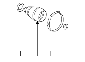 44018SJA000 - : Outer Boot for Acura Image