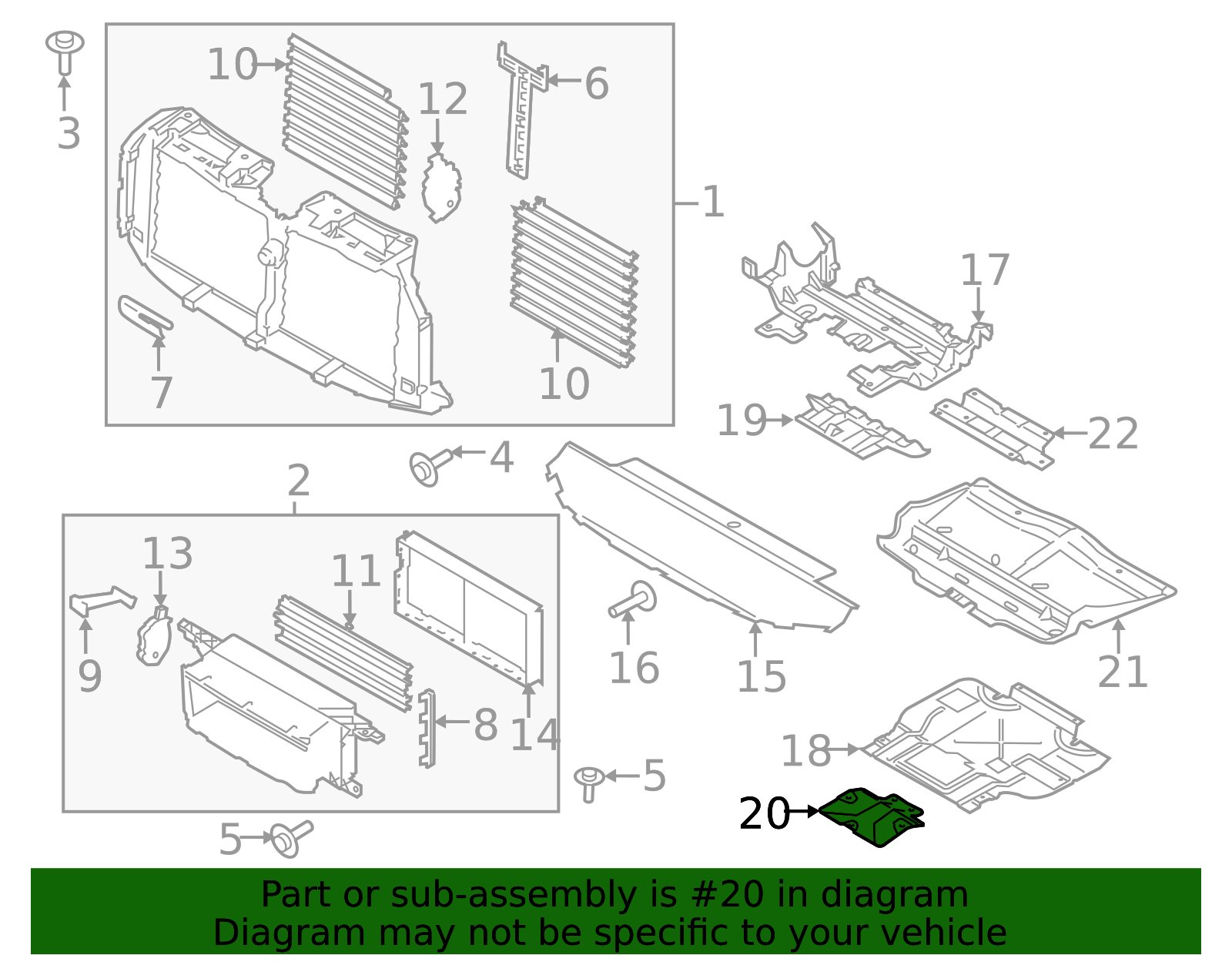 fl3z5d032c - Ford Skid Plate Access Panel | Levittown Ford Parts