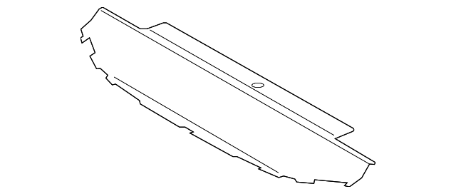 JL3Z-8327-D - Radiator Support Air Deflector - 2017-2020 Ford F