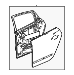 26230717 - Body: Door Shell for GM Image
