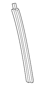 15766603 - Body: Front Weather-strip for Cadillac: Escalade, Escalade EXT | Chevrolet: Avalanche 1500, Avalanche 2500, Silverado 1500, Silverado 1500 Classic, Silverado 1500 HD, Silverado 1500 HD Classic, Silverado 2500, Silverado 2500 HD, Silverado 2500 HD Classic, Silverado 3500, Silverado 3500 Classic, Silverado 3500 HD, Tahoe | GMC: Sierra 1500, Sierra 1500 Classic, Sierra 1500 HD, Sierra 1500 HD Classic, Sierra 2500, Sierra 2500 HD, Sierra 2500 HD Classic, Sierra 3500, Sierra 3500 Classic, Sierra 3500 HD, Yukon Image