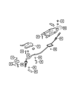 68326149AA - Transmission: Shift Cable Bracket for Mopar Image