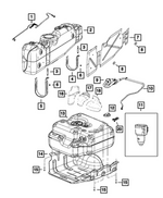 5031015AA - Fuel and Accelerator Pedal: Fuel Tank Strap for Mopar Image