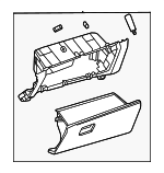 5530308011C0 - : Glove Box Assembly for Toyota: Sienna Image