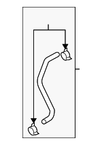 254152H100 - : Lower Hose for Hyundai Image