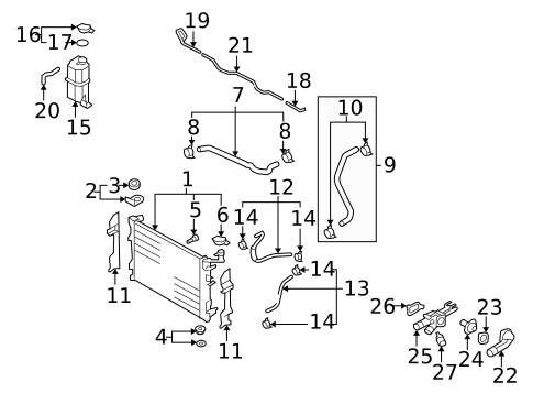 Cooling Fan for 2012 Hyundai Elantra #2