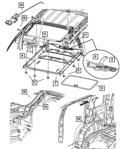 Sunroof for 2002 Jeep Liberty #0