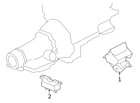 Engine & Trans Mounting for 2009 Chevrolet Tahoe #1
